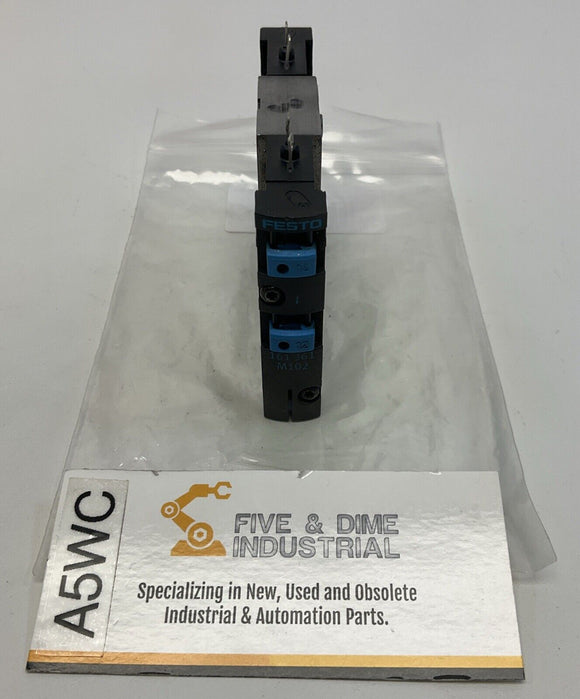 Festo 161-361 Micro Pneumatic Solenoid Valve with MSZC-3-21 DC Coils 18-26VDC
