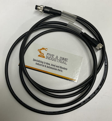 Lutze 487015  STG3-M8/KUG3-M8 1.5M Male M8 straight  Female M8 straight