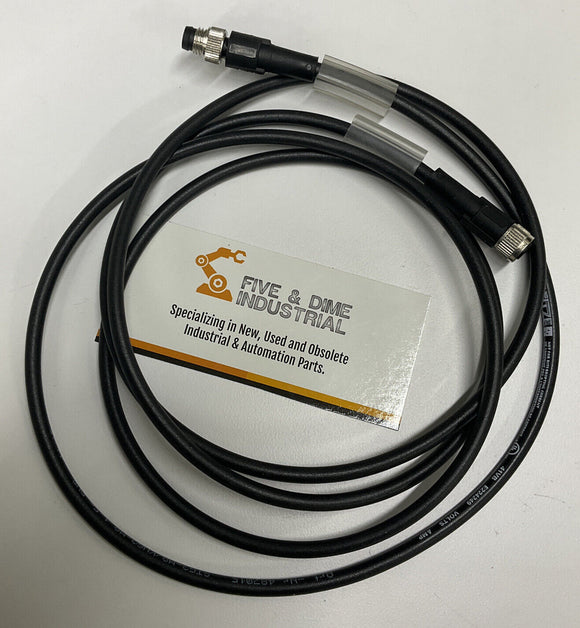 Lutze 487015  STG3-M8/KUG3-M8 1.5M Male M8 straight  Female M8 straight