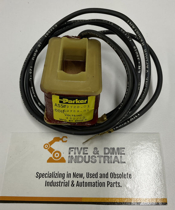 Parker 69729-01 Solenoid Coil 120VAC 60HZ