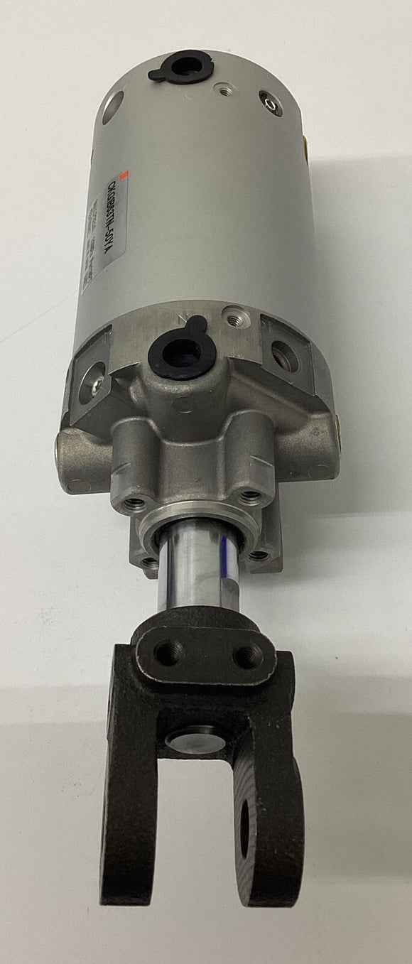 SMC CKGS-1B63-50Y Pneumatic Cylinder w/ Clevis