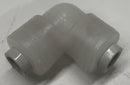 Parker F4EU4 Kynar PVDF Elbow Union 1/4x1/4"  Push-to-Connect Lot of 3-6