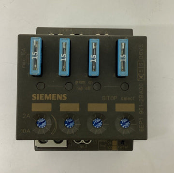 Siemens 6EP1-961-2BA00 Input Diagnostic Module 24 VDC