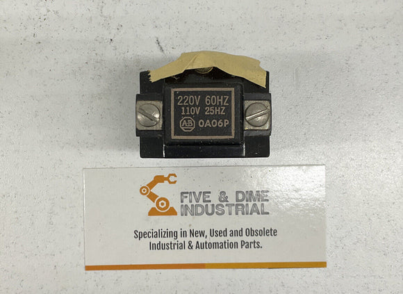 Allen Bradley 0A06P Coil 220V 60HZ