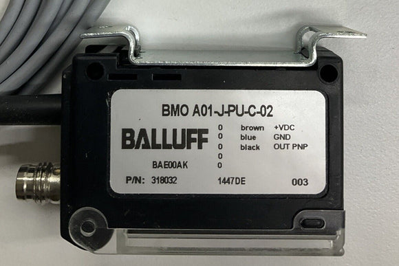 Balluff BMO-A01-J-PU-C-02 Photoelectric Sensor