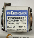 Ferraz Shawmut W300399 / PC30UD69V500TF Square Body Ultra Fast 690V Fuse-2