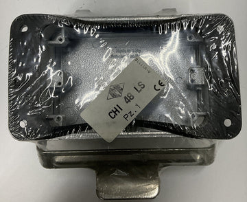 Ilme CHI-48LS  10.1520 Single Lever and Cover Bulkhead Housing - 0