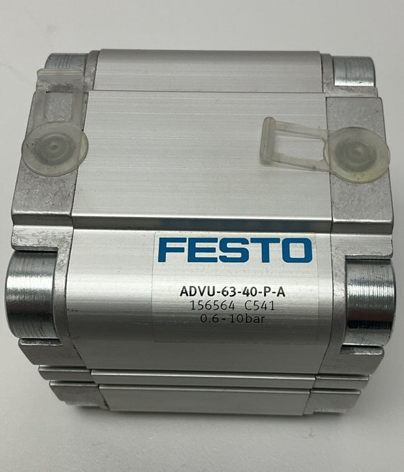 Festo ADVU-63-40-P-A  Compact Pneumatic Cylinder  63mm Bore,  40mm Stroke 156564