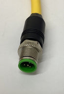 Murr 7700-40041-1611000 M12 Male/Female 5-Pole Cable 10 Meters-3