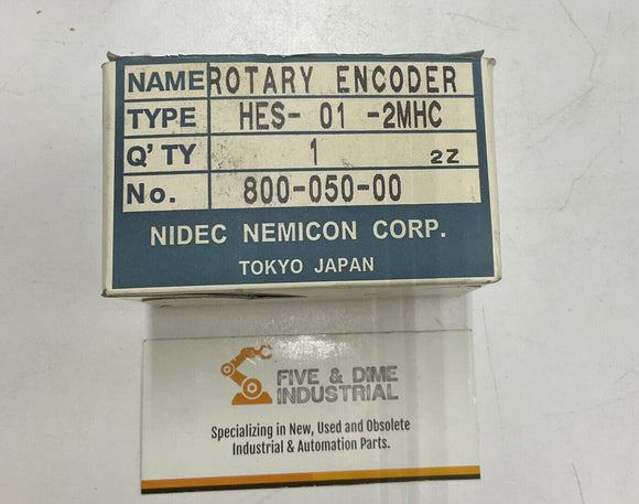 Nidec Nemicon HES-01-2MHC Rotary Encoder 800-050-00