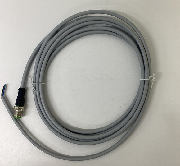 Murr 7000-12021-2240300 M12 Straight 3 Meter Cable