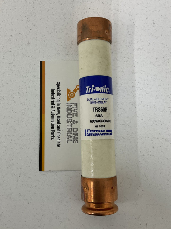 Ferraz Shawmut Tri-Tonic TRS60R Dual Element 60 Amp Fuse