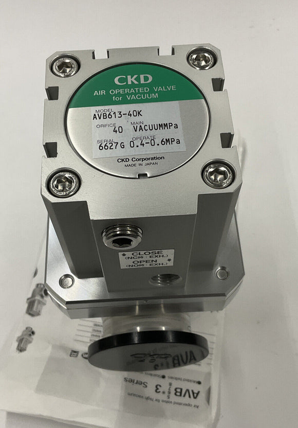 CKD AVB613-40K Air Operated Valve for Vacuum 0.4-0.6MPa