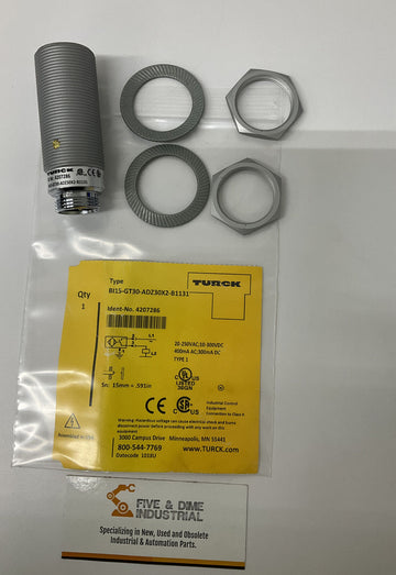 Turck Bi15-GT30-ADZ30X2-B1131 Proximity Sensor 4207286