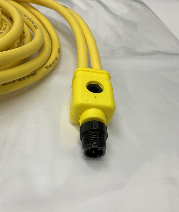 Allen Bradley 879D-F4HJDM-3 4-Pin Female Micro to Dual Male 3 Meters