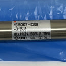 SMC NCMC075-0300-X155US Pneumatic Air Cylinder 3/4" Bore, 3" Stroke-2