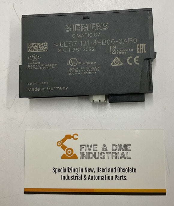 Siemens 6ES7-131-4EB00-0AB0 Digital Input Module
