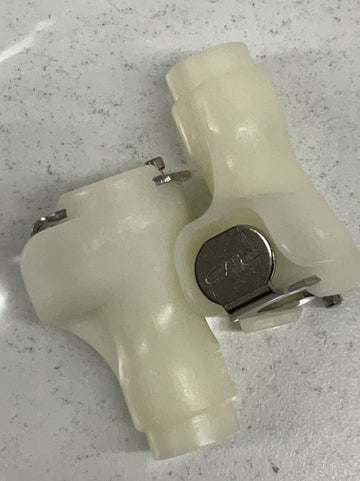 Colder Products PMC191032 10-32  Non-Valved In-Line Coupling Body. 2 pcs - 0