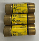 Bussmann LPJ-2-1/4S Low Peak Fuse 10A 600V Lot of 3-5