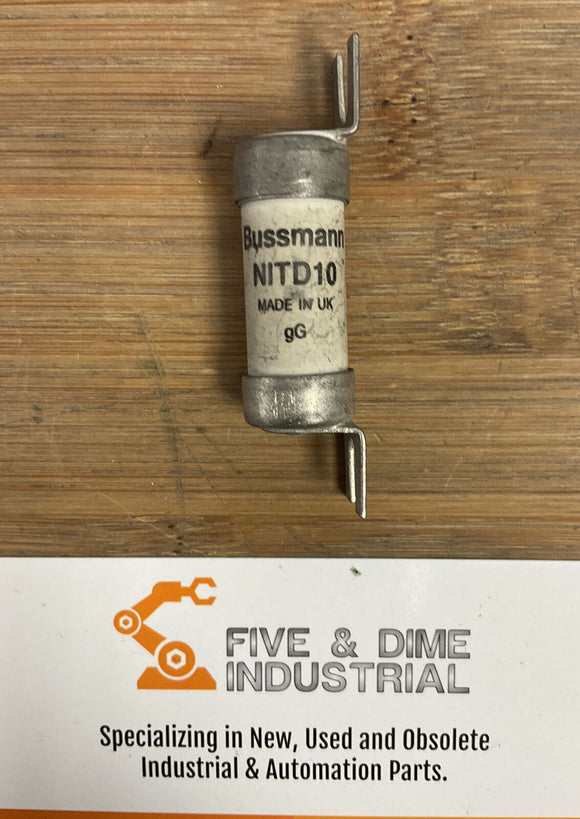 Bussmann NITD10 Fuse BS88.2:1988 80kA 550 VAC