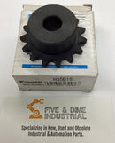 Tsubaki H35B15 Bore to Size Sprocket 1/2" Bore 15 Teeth-1