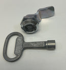 Saginaw 7mm Square Door Latch w/ Key SCE-DL7SC 1/4 Turn-4