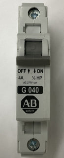 Allen Bradley 1492-CB1-G040 4 Amp Din Mount Circuit Breaker-3