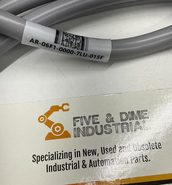 RDE Connects AR-06F1-0000-7LU-015F Connector Cable 15 Feet