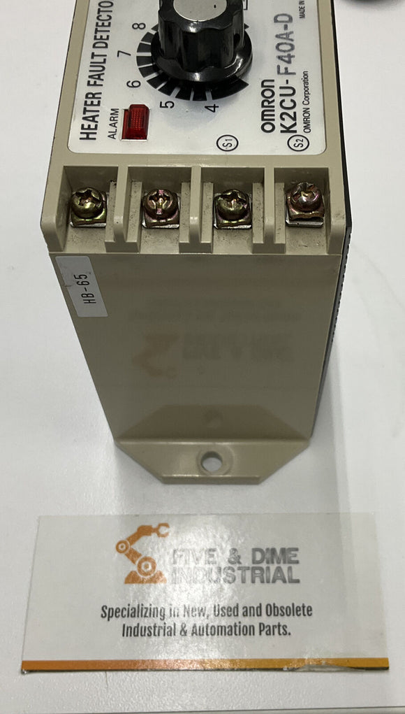 Omron K2CU-F40A-D Heater Fault Detector