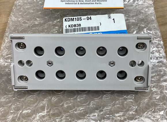 SMC KDM10S-04 10 Port Multi Connector 4mm 5/32"