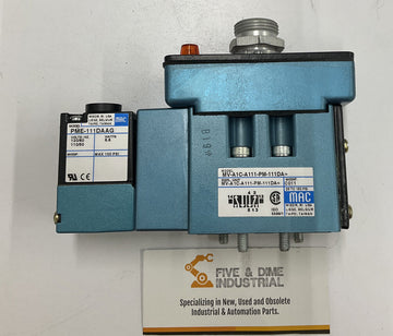 Mac MV-A1C-A111-PM-111DA Solenoid Valve 110/120VAC