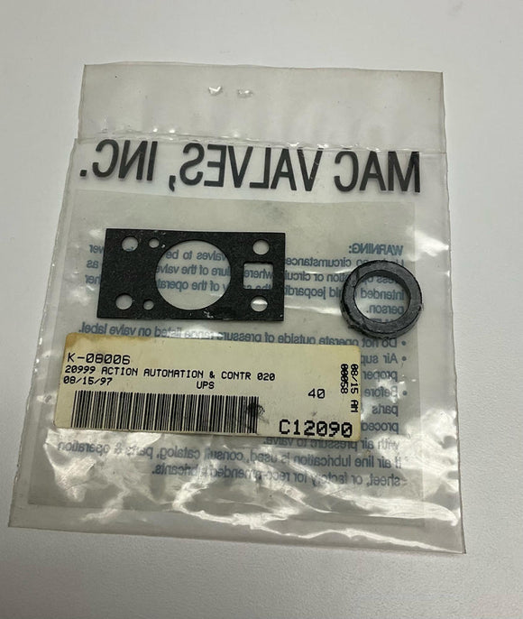 Mac Valves K08006 Pneumatic Gasket & Seal Kit