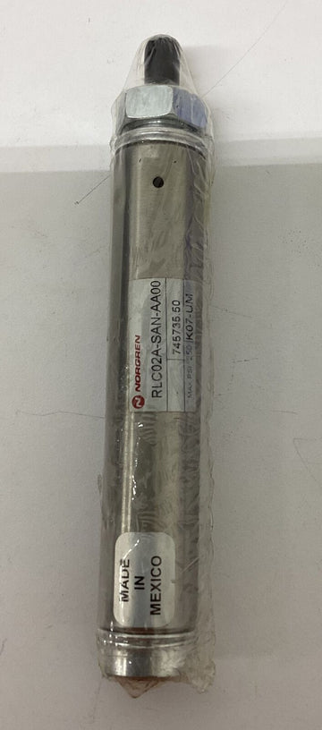 Norgren RLC02A-SAN-AA00 Single Acting Air Cylinder 3/4'' Bore 2'' Stroke - 0
