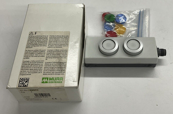 Murr 69011 Reset button with 2 push buttons