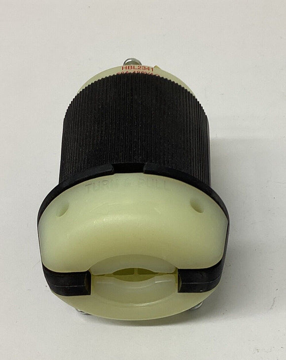 Hubbell HBL2341 / 2341  2-Pole, 3-Wire 20A Twist-Lok Male Plug