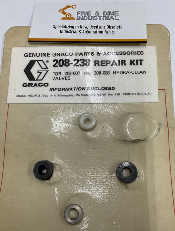 Graco 208-238 Repair Kit For Hydra Clean Valves - 0
