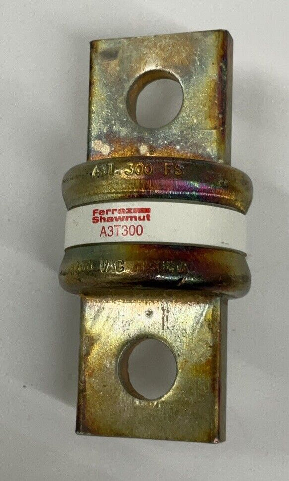 Mersen Ferraz Shawmut A3T300 Class T 300 Amp Fuse 300VAC 160V Vdc