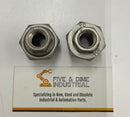 TC 1/4"  Npt 150 Union 304 Stainless Steel Lot of (2)-1