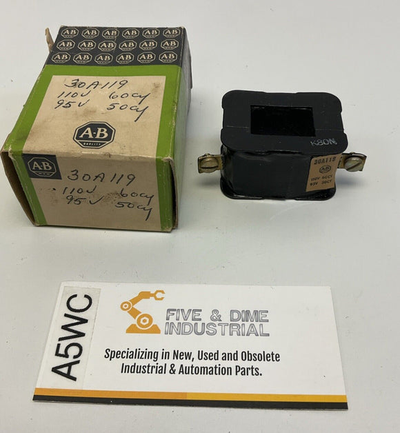 Allen Bradley 30A119 Operating Coil 95/110V 50/60HZ