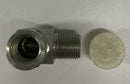 Parker 3/8-CD-5 3/8" Male/Female Street Elbow NPT-1