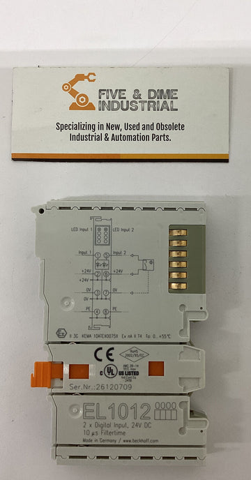 Beckhoff EL1012 Digital Input PLC Module