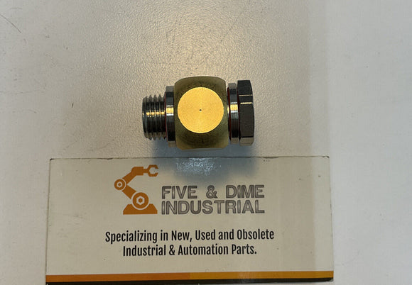 Eisele Pneumatic 34-0406KMS Lot of (10)  Fittings 8mm x3/8g