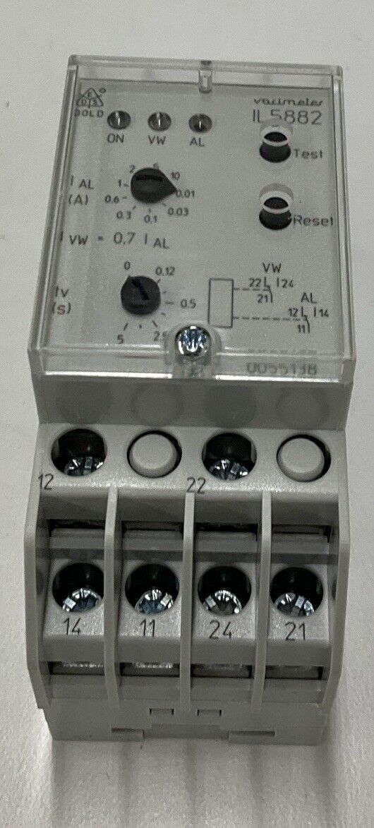 E. Dold IL5882 Differential Current Meter Relay IL5882.38