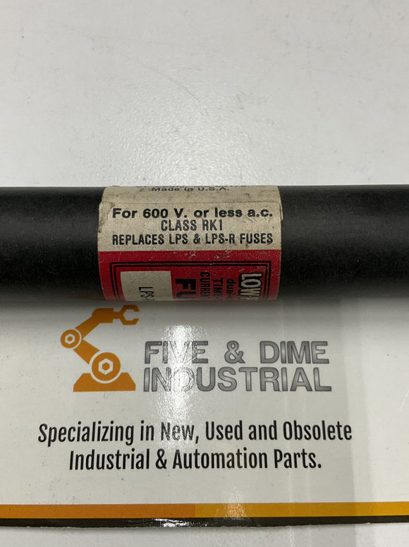 Bussmann Low-Peak LPS-RK-4 Lot of (3) Dual Element Time-Delay Fuse 600V 4A