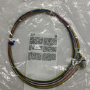 Murr 7000-17181-9030100 M12 8-Pole Female Receptacle Front Mount 1-Meter-7