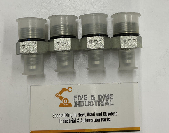 Eaton Weatherhead C5315X4X8  1/2" O-Ring Boss x 1/4" Male JIC. Lot of (4)