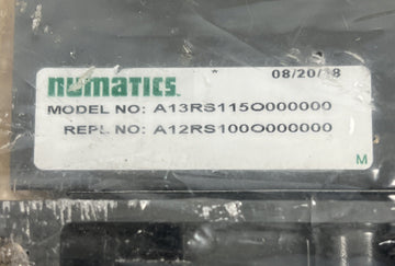 Numatics A13RS115O000000 Regulator ASSY with Manifold - 0