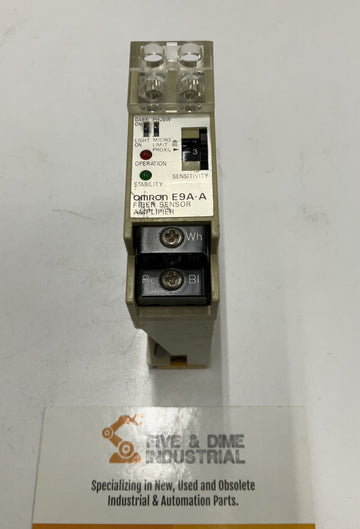 Omron E9A-A Fiber Amplify Input 12-24 VDC - 0