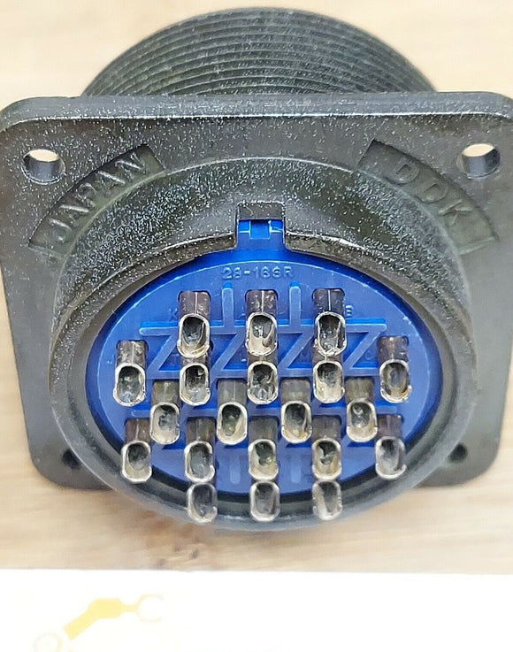 DDK DMS 20-Pin Panel Mount Receptacle Socket Female - 28-16 Insert