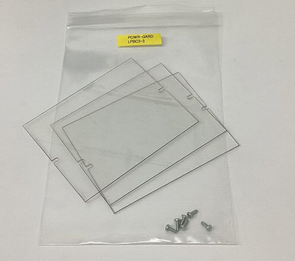 Powr-Gard Littelfuse Powerblocks Clear Cover LPBC3-3 / 2433173
